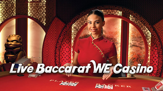 Live Baccarat WE Casino